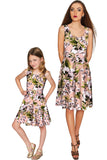 Ooh Darling Mia Fit & Flare Skater Mother and Daughter Dress - Pineapple Clothing