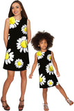 Oopsy Daisy Adele Floral Black Party Shift Dress - Women - Pineapple Clothing