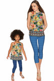 Prima Donna Emily Sleeveless Party Top - Mommy & Me - Pineapple Clothing