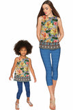 Prima Donna Emily Grey Roses Print Designer Top - Women - Pineapple Clothing