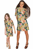 Prima Donna Grace Shift Floral Mother Daughter Dress - Pineapple Clothing