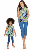 Pure Tenderness Emily Sleeveless Party Top - Mommy & Me - Pineapple Clothing