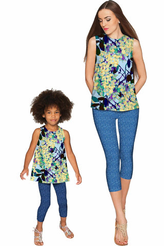 Pure Tenderness Emily Sleeveless Party Top - Mommy & Me - Pineapple Clothing