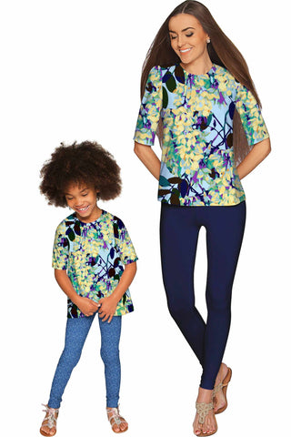 Pure Tenderness Sophia Elbow Sleeve Dressy Top - Mommy & Me - Pineapple Clothing