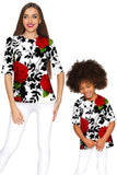 Queen Power Sophia Elbow Sleeve Dressy Top - Mommy & Me - Pineapple Clothing