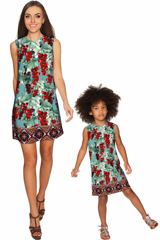 Toscana Adele Shift Party Mother and Daughter Dress - Pineapple Clothing