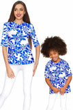 Whimsy Sophia Elbow Sleeve Dressy Top - Mommy & Me - Pineapple Clothing