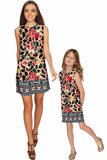 Wild & Free Adele Trendy Leopard Print Shift Dress - Girls - Pineapple Clothing