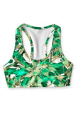 Nephrite Fantasy Stella Seamless Racerback Sport Bra - Women - Pineapple Clothing