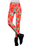 Oh So Sassy Lucy Floral Print Performance Leggings - Women - Pineapple Clothing