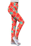 Oh So Sassy Lucy Floral Print Performance Leggings - Women - Pineapple Clothing