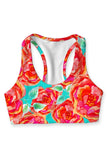 Oh So Sassy Stella Seamless Racerback Sport Bra - Women - Pineapple Clothing