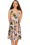 Ooh Darling Mia Fit & Flare Floral Cocktail Dress - Women - Pineapple Clothing