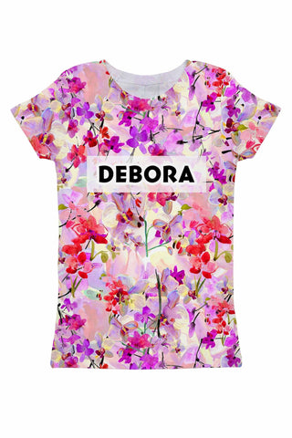 Orchid Caprice Customized NAME Zoe T-Shirt - Women - Pineapple Clothing