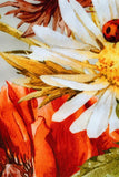 In The Wheat Field Sanibel Grey & Red Floral Dress - Women - Pineapple Clothing