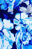 Memory Book Emily Blue Floral Print Sleeveless Top - Women - Pineapple Clothing
