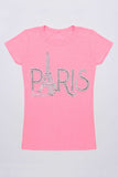 Eiffel Tower Paris Tee - Girls - Pineapple Clothing