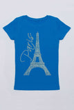 Paris Eiffel Tower Tee - Girls - Pineapple Clothing