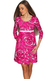 Peony Blaze Gloria Empire Waist Mother Daughter Dress - Pineapple Clothing