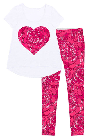 Peony Blaze Mary Set - Women - Pineapple Clothing