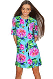 Peony Splash Grace Shift Floral Mommy and Me Dresses - Pineapple Clothing