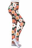 Pick Me Lucy Floral Printed Performance Leggings - Women - Pineapple Clothing