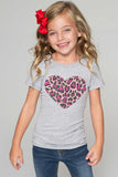 Pink Heart Tee - Girls - Pineapple Clothing