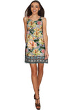 Prima Donna Sanibel Grey Rose Print Empire Dress - Women - Pineapple Clothing