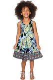 Pure Tenderness Sanibel Blue Babydoll Empire Dress - Girls - Pineapple Clothing