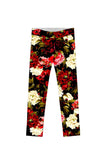 Put Your Crown On Lucy Back Floral Fancy Legging - Girls - Pineapple Clothing