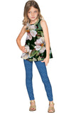 Queen of Flowers Emily Sleeveless Dressy Top - Mommy & Me - Pineapple Clothing