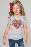 Red Heart Tee - Girls - Pineapple Clothing