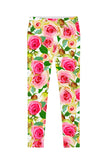 Rosarium Lucy Floral Printed Performance Leggings - Women - Pineapple Clothing