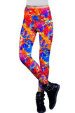 Summer Dizziness Lucy Printed Performance Legging - Women - Pineapple Clothing