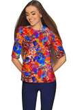 Summer Dizziness Sophia Elbow Sleeve Dressy Top - Women - Pineapple Clothing