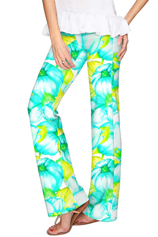 Sunny Day Amelia Summer Pull-On Palazzo Pant - Women - Pineapple Clothing