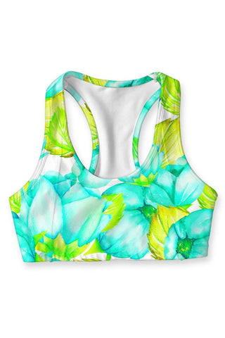 Sunny Day Stella Seamless Racerback Sport Bra - Women - Pineapple Clothing