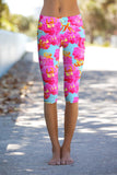 Sweet Illusion Ellie Performance Capri Leggings - Women - Pineapple Clothing