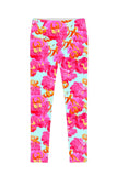 Sweet Illusion Lucy Floral Print Performance Legging - Women - Pineapple Clothing