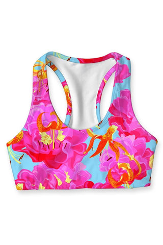 Sweet Illusion Stella Seamless Racerback Sport Bra - Women - Pineapple Clothing