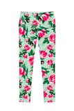 Sweetheart Lucy Floral Print Performance Leggings - Women - Pineapple Clothing