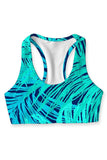 Tropical Dream Stella Seamless Racerback Sport Bra - Women - Pineapple Clothing