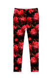 True Passion Lucy Floral Print Performance Legging - Women - Pineapple Clothing