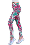 Under The Sea Lucy Printed Performance Leggings - Women - Pineapple Clothing