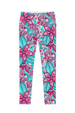 Under The Sea Lucy Printed Performance Leggings - Women - Pineapple Clothing