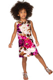 Vintage Charm Adele Floral Retro Shift Dress - Girls - Pineapple Clothing