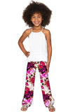 Vintage Charm Amelia Floral Chic Unique Palazzo Pant - Girls - Pineapple Clothing