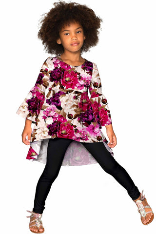 Vintage Charm Ava Boho Tunic - Girls - Pineapple Clothing