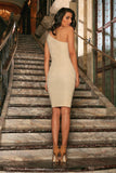 Beige Stretchy Lace Sleeveless Cocktail Party Mother Daughter Dress - Pineapple Clothing