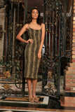 Sage Green Animal Print Unique Trendy Designer Mother Daughter Dresses - Pineapple Clothing